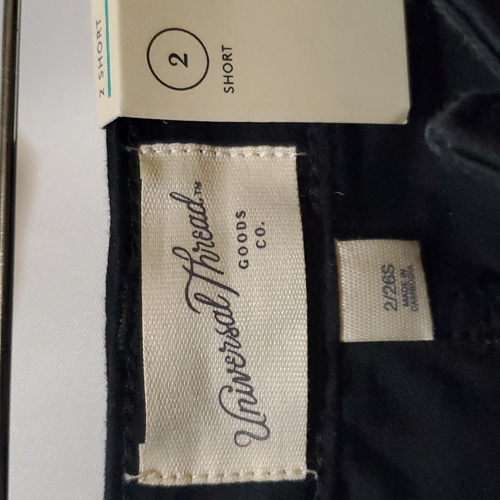 Universal Thread Woman's High-Rise Skinny Jeans ~ Black - Picture 10 of 13